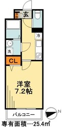 マルベリー小岩の物件間取画像